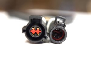 Ford Mustang Extension Harness - Kooks Headers - 24in - 4-Pin Round Connector - `96-`04